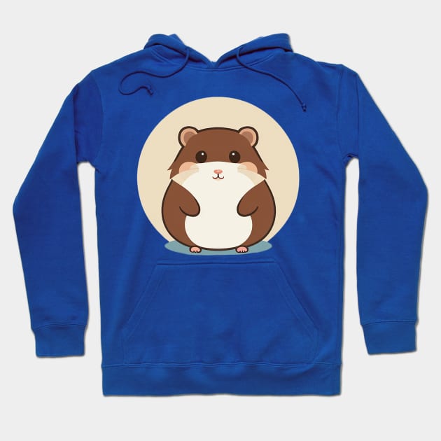 Cute little happy hamster Hoodie by CursedContent